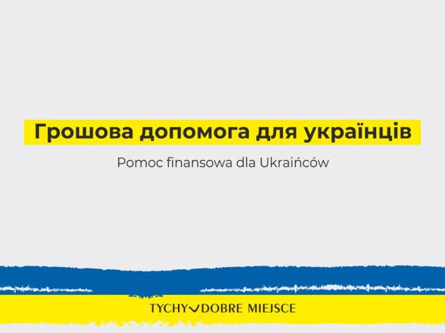 Grafika - pomoc finansowa dla Ukraińców